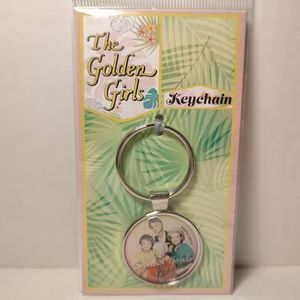 The Golden Girls Squad Goals Metal Enamel Keychain Official Movie Keyring